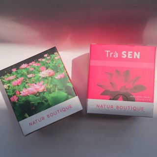 Trà tim sen / tâm sen túi lọc hộp 20 gói của dược phẩm Fitô có tác dụng an thần, trị lo âu, mất ngủ, stress