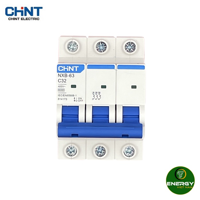 Áp tô mát 4P Chint AC - Aptomat CHINT NXB-63 4P Chint AC 632A, 40A, 63A