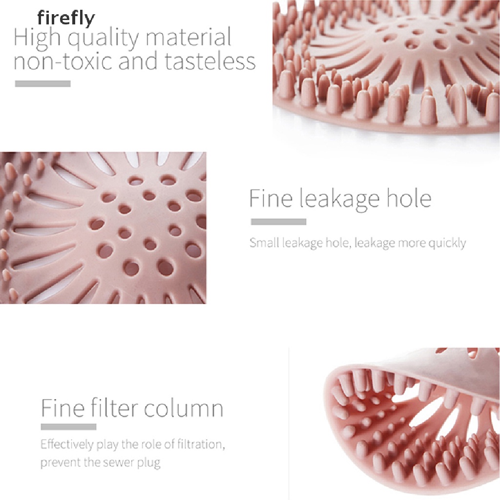 Miếng Lọc Silicone Chặn Rác Cho Ống Thoát Nước Bồn Rửa Chén