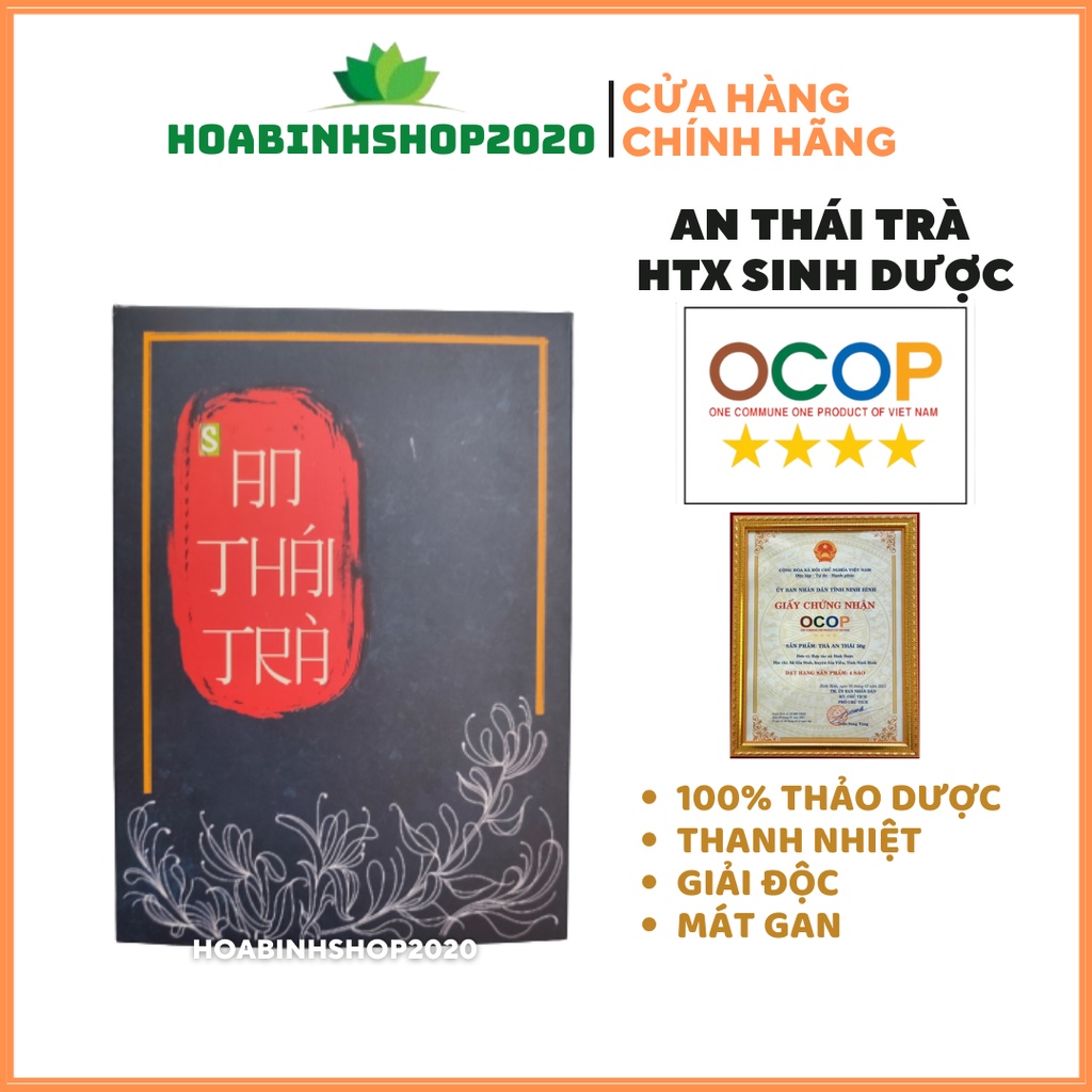 [CHÍNH HÃNG] Trà An Thái Sinh Dược 100% Thảo Dược -TRÀ THƯỢNG HẠNG TỪ THẢO DƯỢC QUÝ