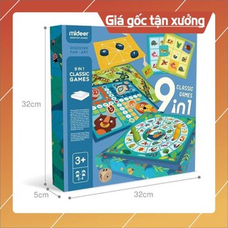 [THANH LÝ] BỘ TRÒ CHƠI CỔ ĐIỂN CLASSIC BOARD GAME 9IN1