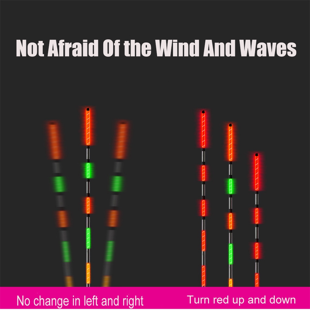 Phao Câu Cá Gắn Đèn LED Có Thể Thay Đổi Màu Sắc Chuyên Dụng