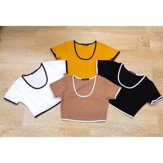 Áo thun croptop form body form nhỏ ôm người