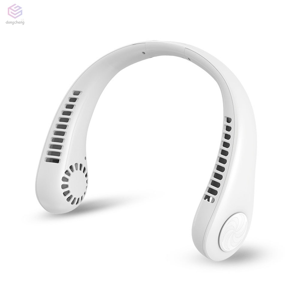 Quạt đeo cổ không cánh xoay 360° độ sạc lại được tiện lợi khi đi du lịch