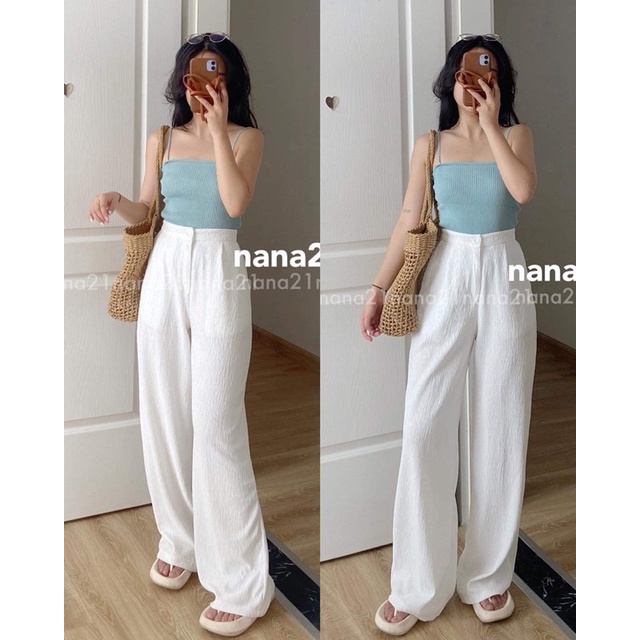 Quần cullotes cạp cao Nana21 Nanastore21