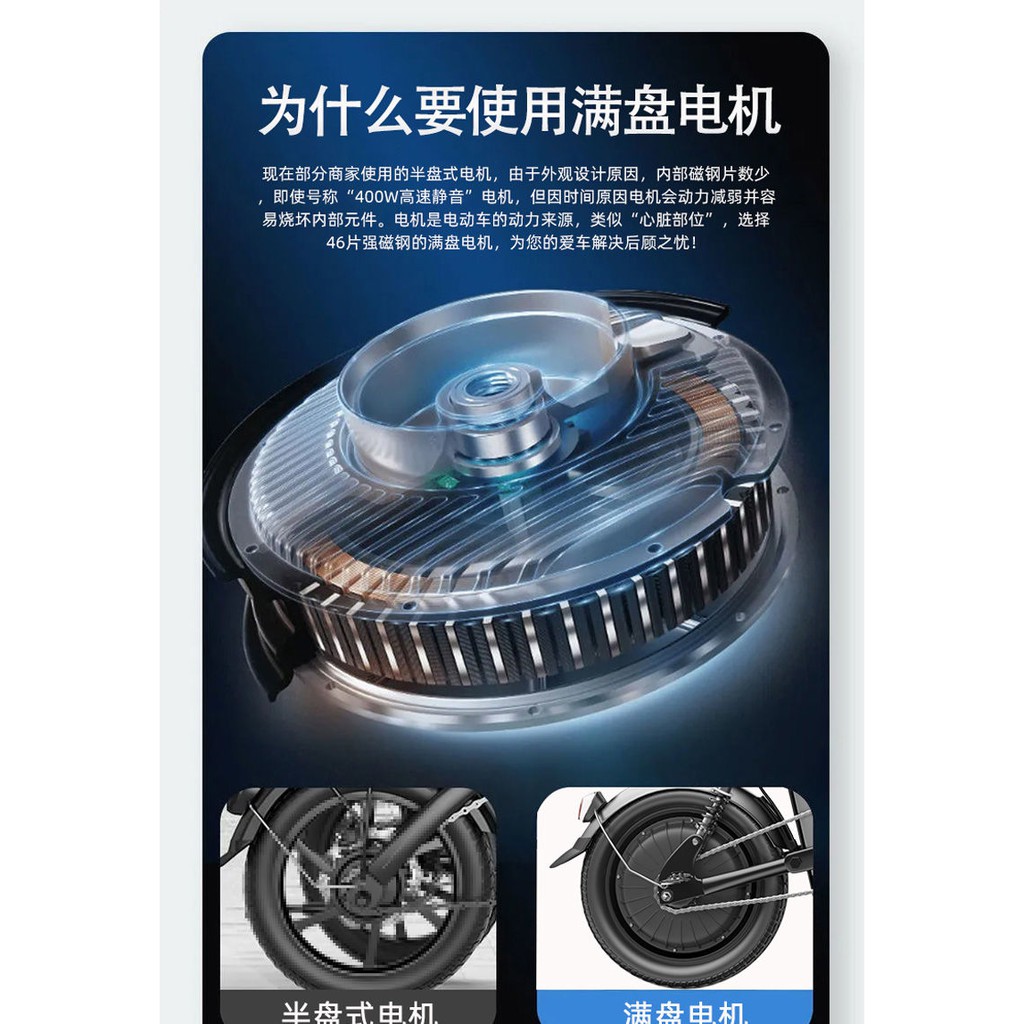 Xe đạp điện thể thao hummer 4 giảm sóc gấp gọn động cơ 48v pinlithium pin 14ah