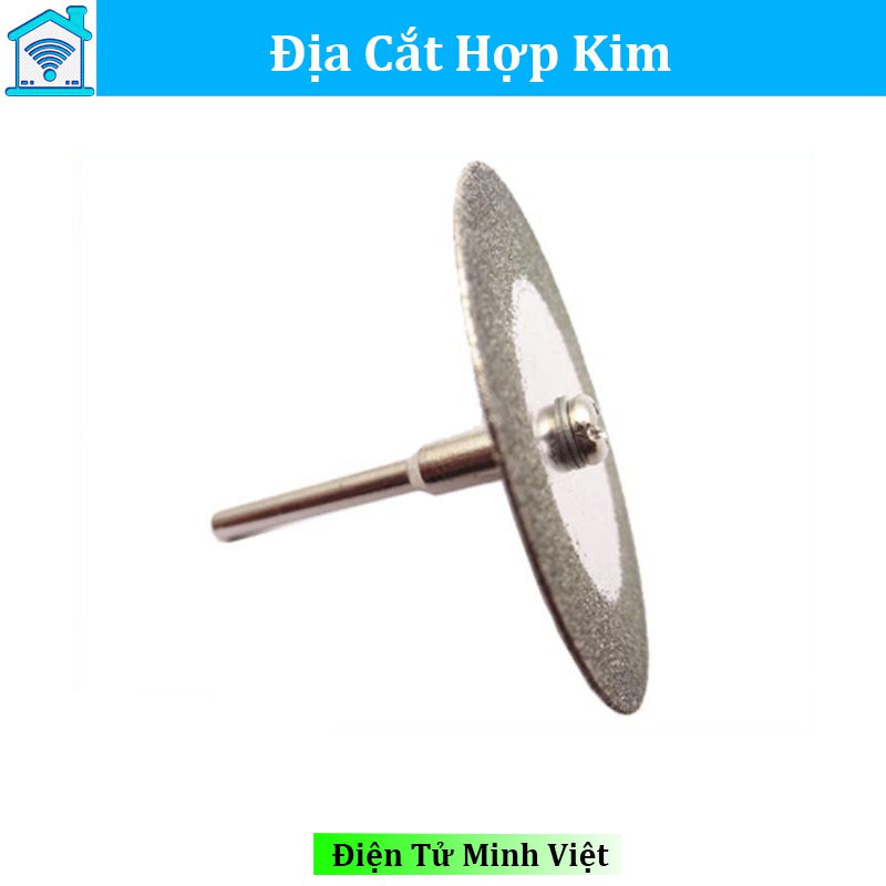 Đĩa Cắt Hợp Kim 35mm - Có Kèm Trục Cắt (Lưỡi Cắt Phíp Đồng) Giá Rẻ