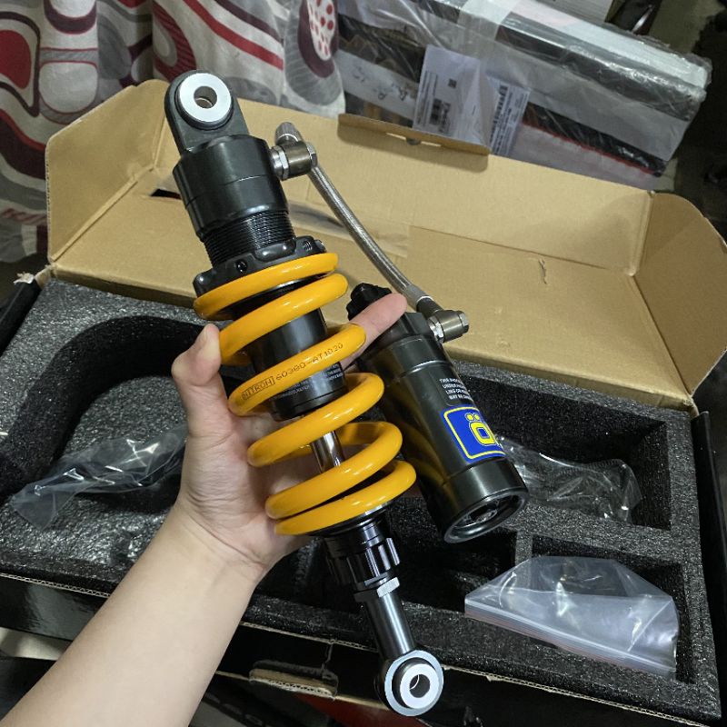 Phuộc bình dầu OHLINS Raider Satria xoay 360 độ....