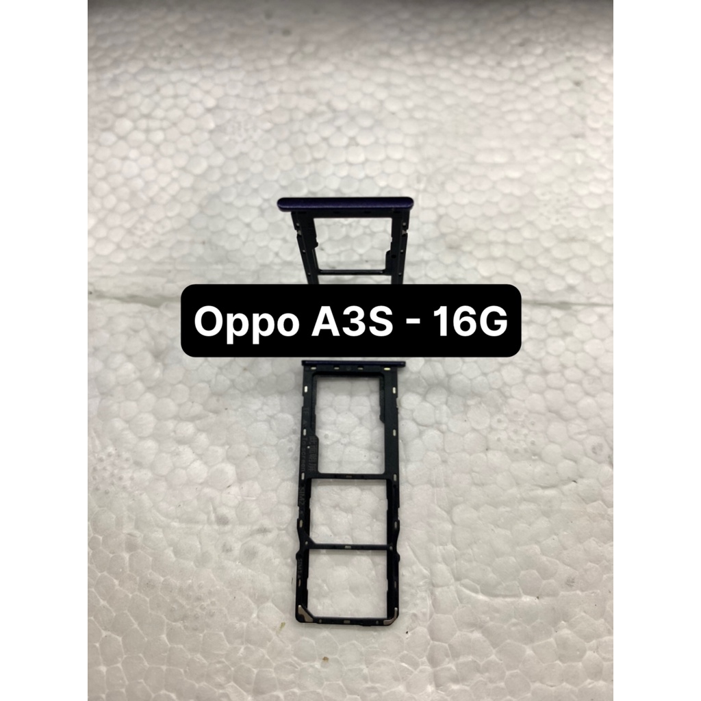 Khay sim Realme C1 / oppo A3s 16G (bản lỗ chọc sim dưới)