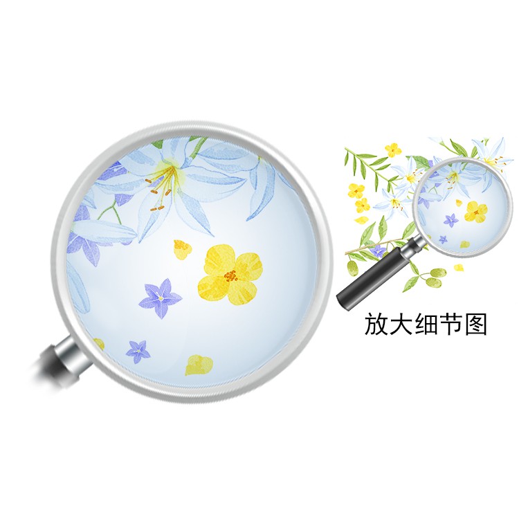 Decal Dán Kính Cao Cấp -Hoa Bụp Vàng ( 60x58cm )