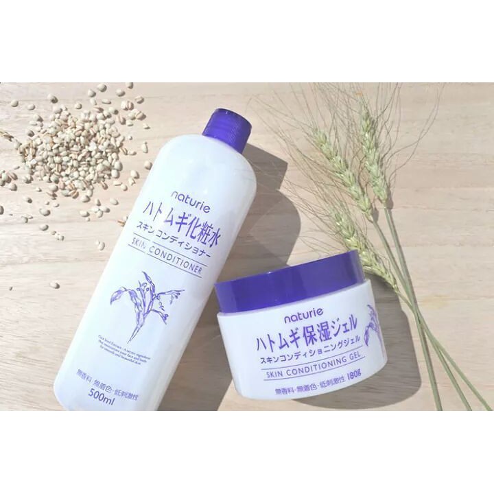 Kem dưỡng dạng Gel Naturie Hatomugi Skin Conditioning