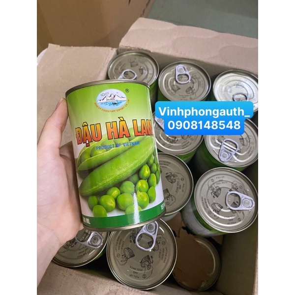ĐẬU HÀ LAN ĐÓNG LON 425G