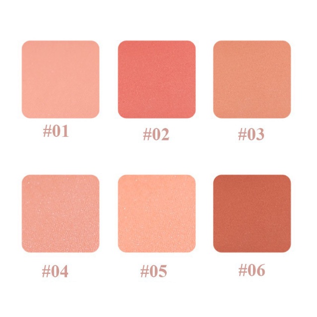 Phấn má hồng Lameila trang điểm tự nhiên nhẹ nhàng Wustore