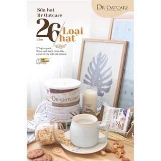 Set 10 gói Sữa hạt Dr OatCare