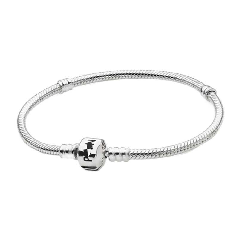 PANDORA Miyifushi Vòng Đeo Tay Mạ Bạc 925 Mềm Mại Thời Trang