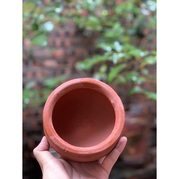 Nồi đất nung,niêu nấu cơm kho cá nhà hàng cỡ 13cm