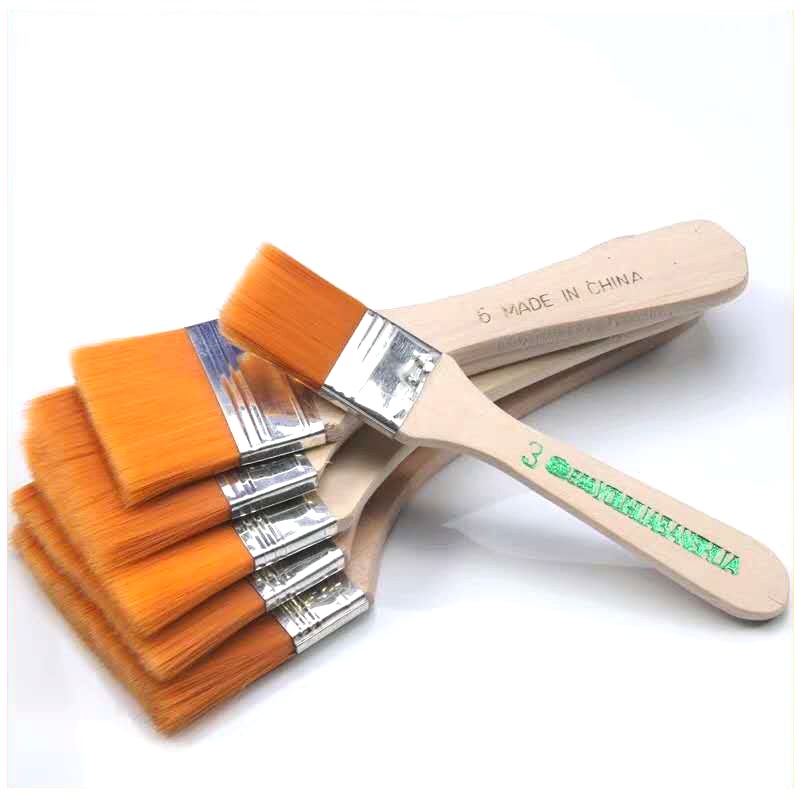 Cọ Quét Bụi Màn Hình Máy Tính / Bàn Phím Số 6-10 Bằng Lông nylon Mềm Màu Vàng