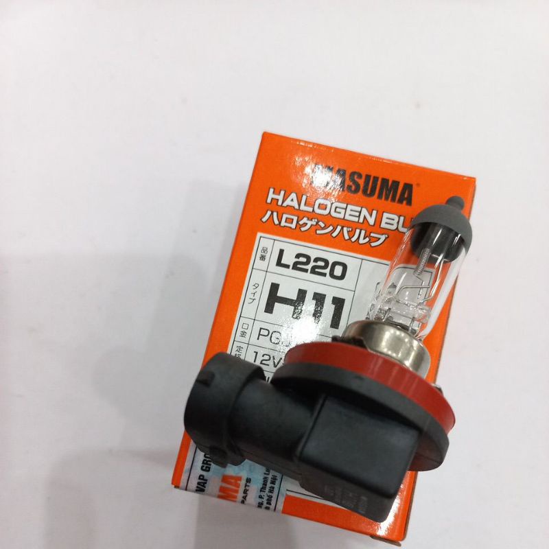 Bóng đèn pha,cos chân H11 cho xe toyota innova,foturner,hilux...