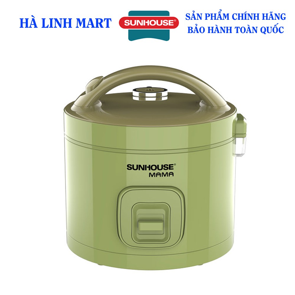 Nồi cơm điện 1.2L SUNHOUSE MAMA SHD8265G - Công suất 500W, Bảo hành 24 tháng