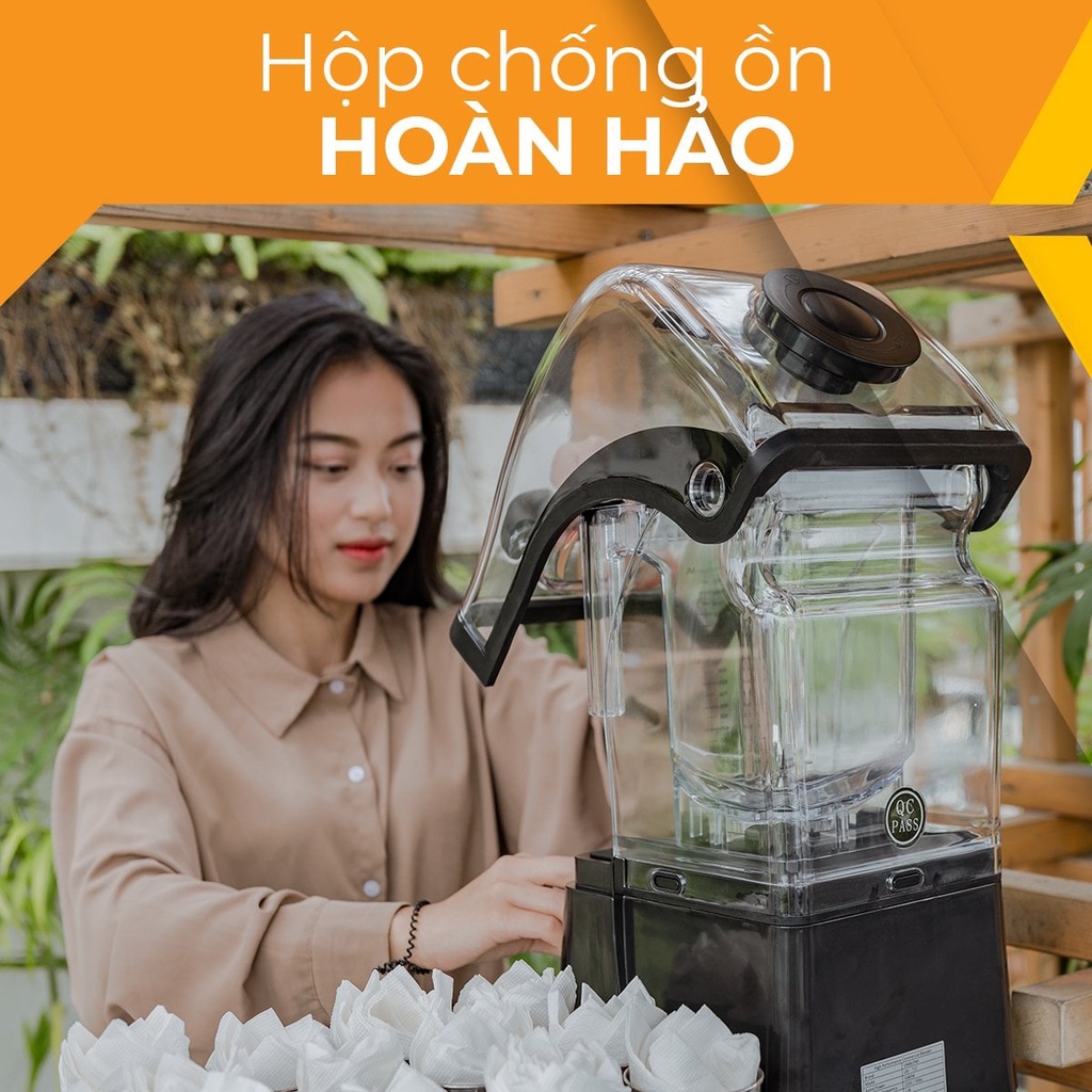 MÁY XAY CÔNG NGHIỆP, MÁY XAY ĐÁ CHUYÊN DỤNG UNIBLEND UB - 712 ( HÀNG CHÍNH HÃNG NHẬP KHẨU)