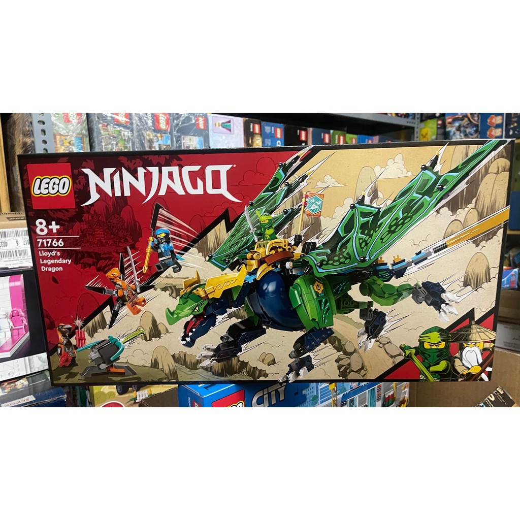 - LEGO 71766 - Ninjago - Lloyd’s Legendary Dragon - Rồng huyền thoại của Lloyd