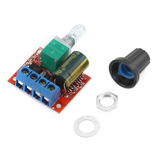COD Mini 5A 90W PWM 5-28V DC-DC Motor Speed Controller Module Speed Regulator