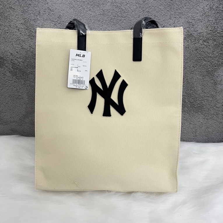 Túi Tote MLB Canvas Tote Bag New York Yankees