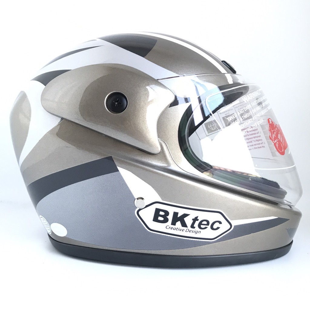Mũ bảo hiểm trùm cằm BKtec - BK30 - Vòng đầu 57-59cm - Bảo hành 12 tháng - Nón bảo hiểm Fullface siêu hạt rẻ