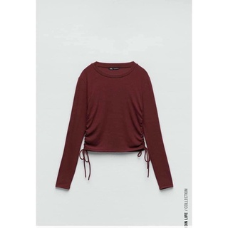 Aó thun tăm zara dây rút eo ( xả hàng)