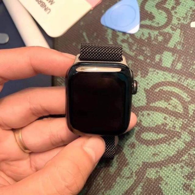 Tấm dán bảo vệ màn hình apple watch series 1/2/3/4/5/6/SE siêu đẹp,dễ dán