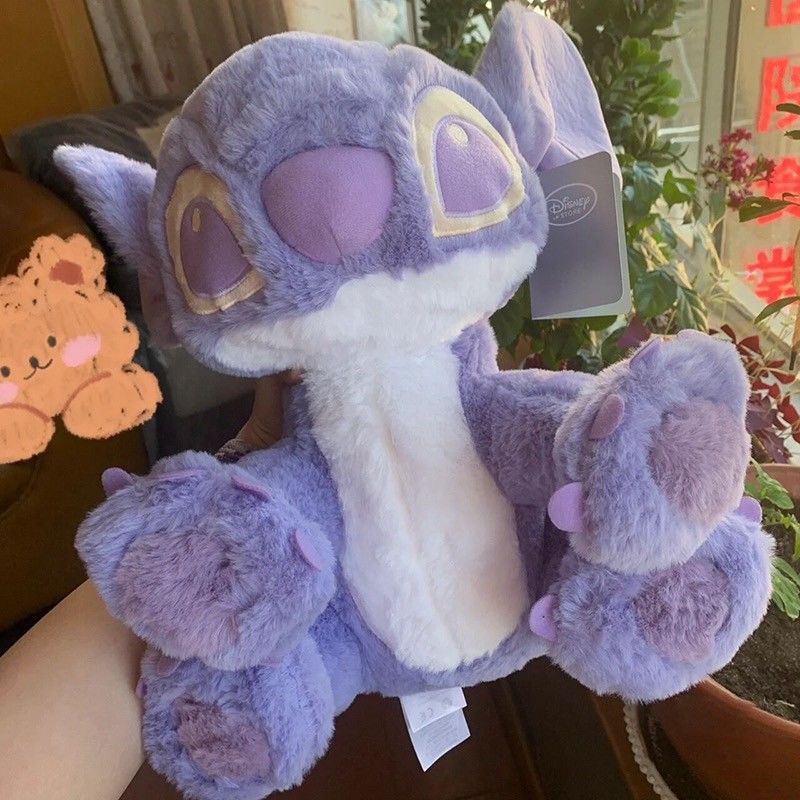 Thú Nhồi Bông Hình Nhân Vật Stitch Màu Tím Dễ Thương