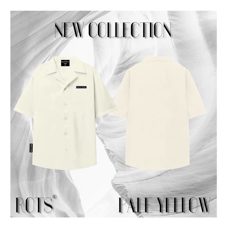 ÁO SƠ MI UNISEX FORM ÂU RAGE OF THE SEA  BASIC LOGO