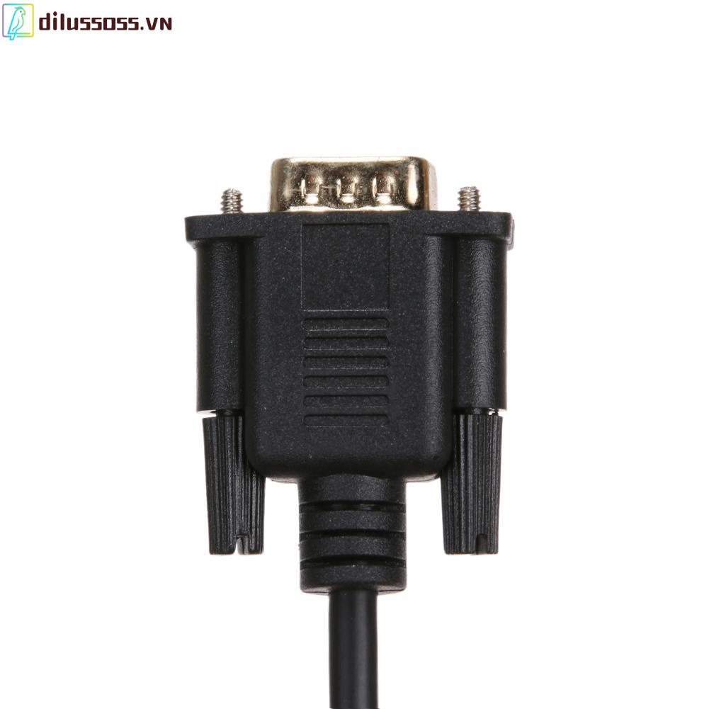 Cáp chuyển đổi từ cổng DP sang VGA dài 1.8m