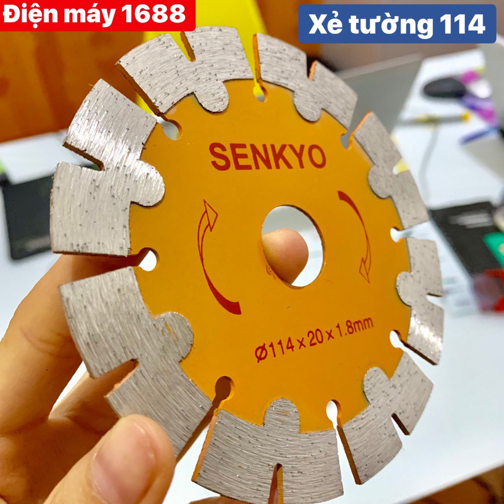 LƯỠI CẮT XẺ RÃNH TƯỜNG SENKYO 114 HÀNG CAO CẤP - LƯỠI CẮT XẺ RÃNH