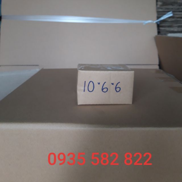 20 Hộp carton đóng hàng 10x6x6