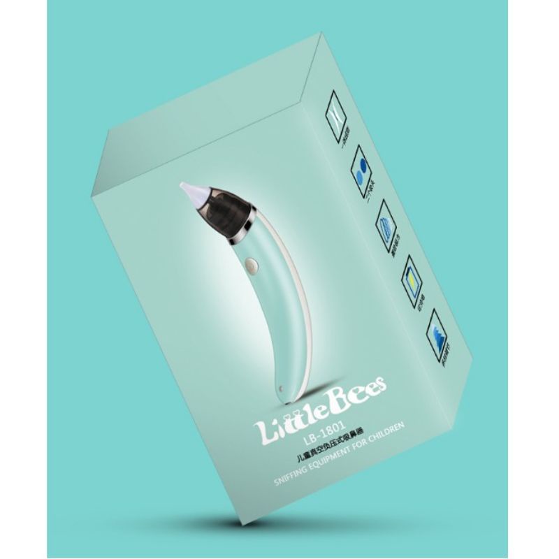 Máy hút mũi điện tử Littile bees đầu mềm cho bé