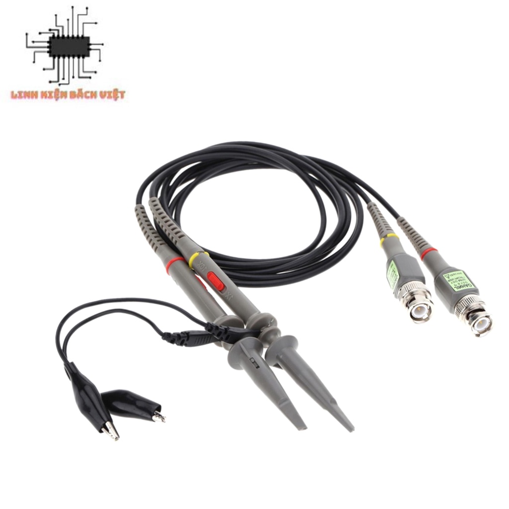 Que đo máy hiện sóng 100Mhz P6100 1X/10X