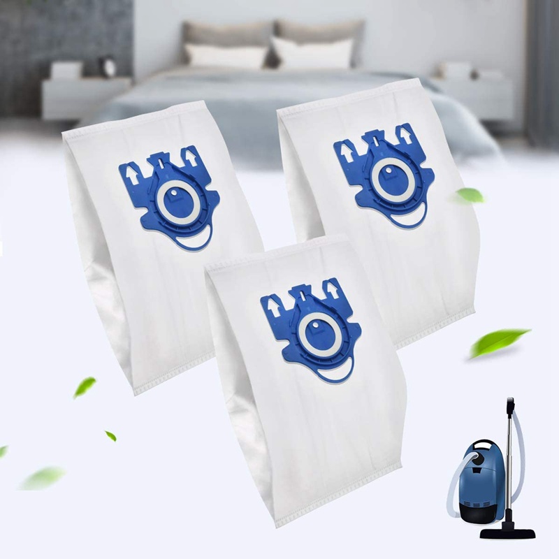 Túi đựng bụi thay thế 10 cái cho Máy hút bụi Miele Loại GN &amp; Bộ lọc 4 gói Phụ kiện máy hút bụi S2 S5 S8 C1 C3