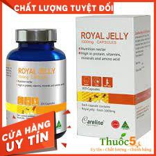 [Giá Gốc] Viên uống Careline Royal Jelly sữa ong chúa bồi bổ sức khoẻ - Hộp 100 Viên