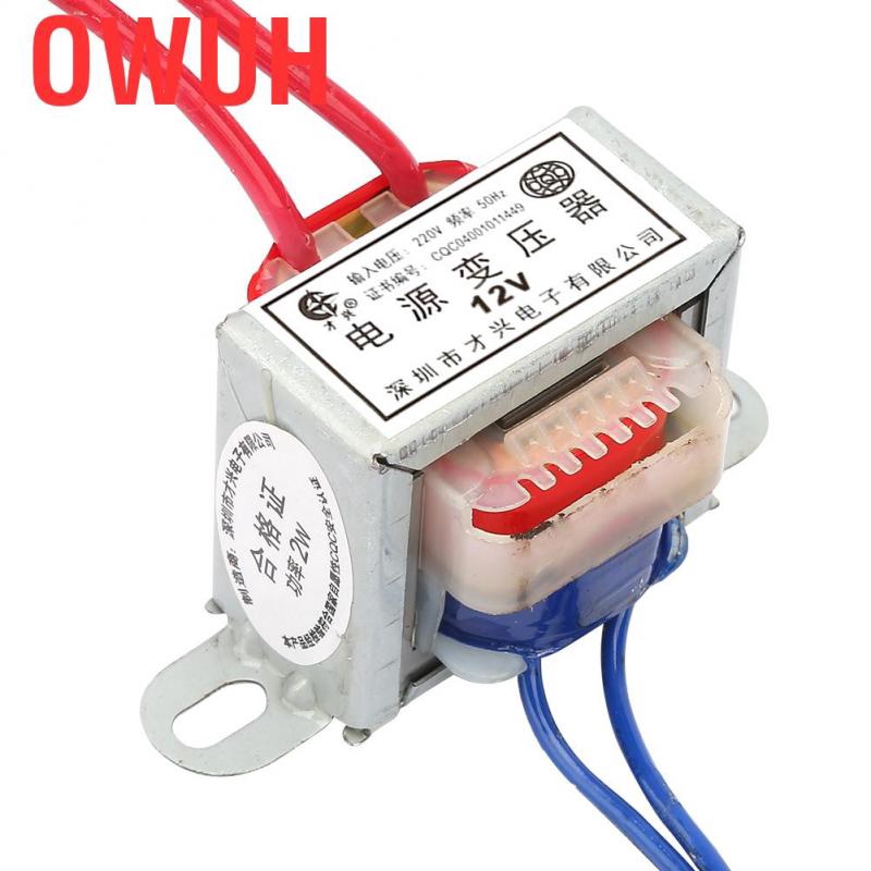 Máy Biến Áp Ac 12v/24v Đầu Ra 220v 50hz