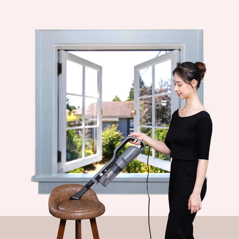 Máy hút bụi KOKORO KT800, hút bụi gia đình cầm tay chính hãng lực hút mạnh công suất lớn hút sạch mọi ngóc ngách vt183