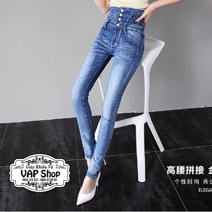 QUẦN JEAN NGƯỜI MẬP LƯNG CAO CHE BỤNG