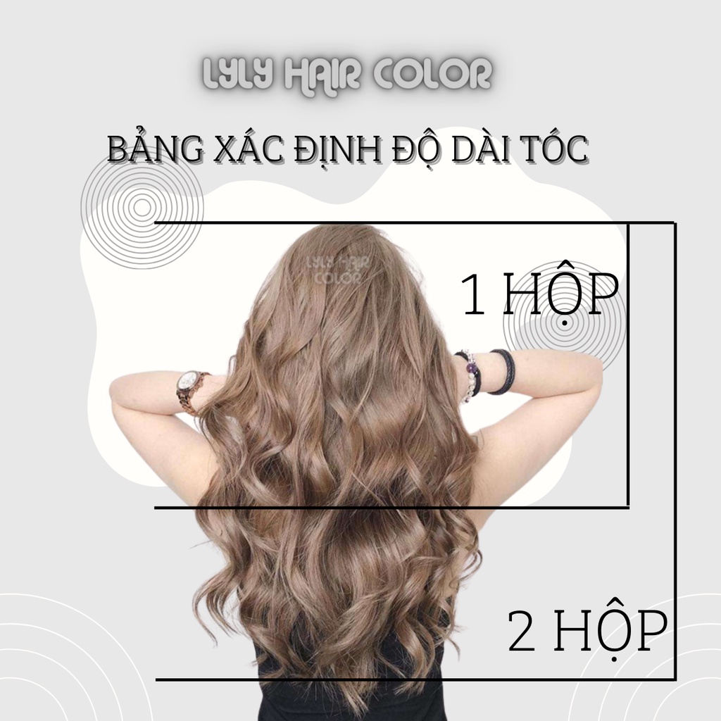 Thuốc Nhuộm Tóc Tại Nhà Màu Đỏ Lửa FireRed LyLyHairColor Tặng Kèm Găng Tay Tiện Lợi