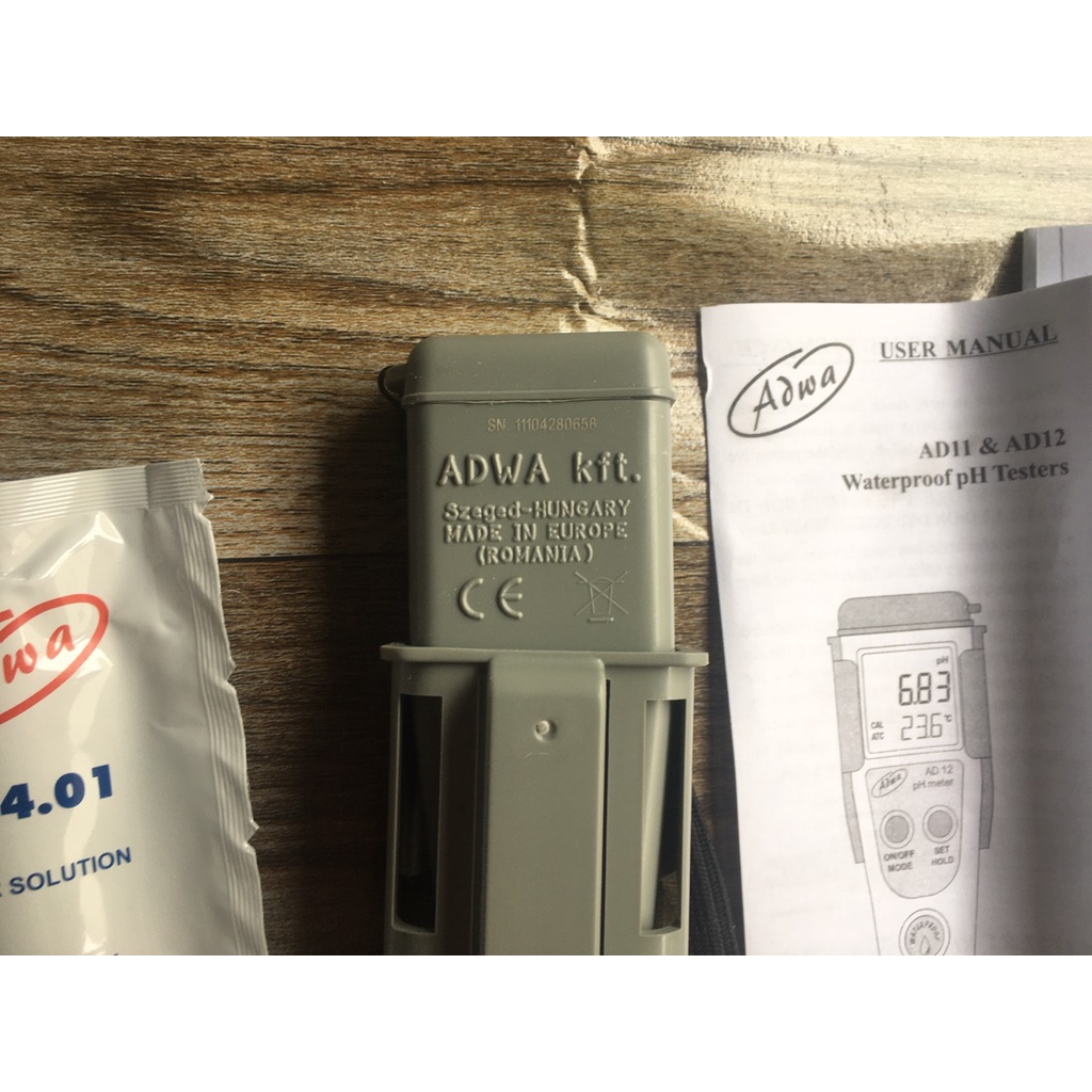 Máy đo PH nước Adwa AD11 chính hãng đo chính xác cao
