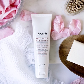 (Bản US - 50ml) Sữa Rửa Mặt Cho Da Nhạy Cảm Fresh Soy Face Cleanser