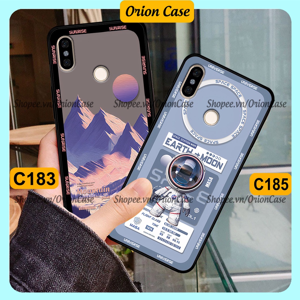 Ốp Xiaomi Redmi Note 5 / Note 6 in hình astronaut pro nasa, moutain cá tính.ốp lưng chống sốc.
