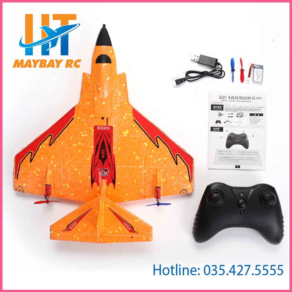Máy Bay Điều Khiển Từ Xa X320 320mm EPP Mini RTF 2.4Ghz GYRO J11 Có Điều Khiển Từ Xa Và Phụ Kiện