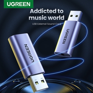Card âm thanh UGREEN tiêu chuẩn USB 3.5mm