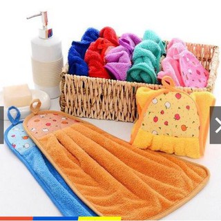 Khăn lau tay nhà bếp treo tường  mềm mại , siêu thấm nước - Elliver