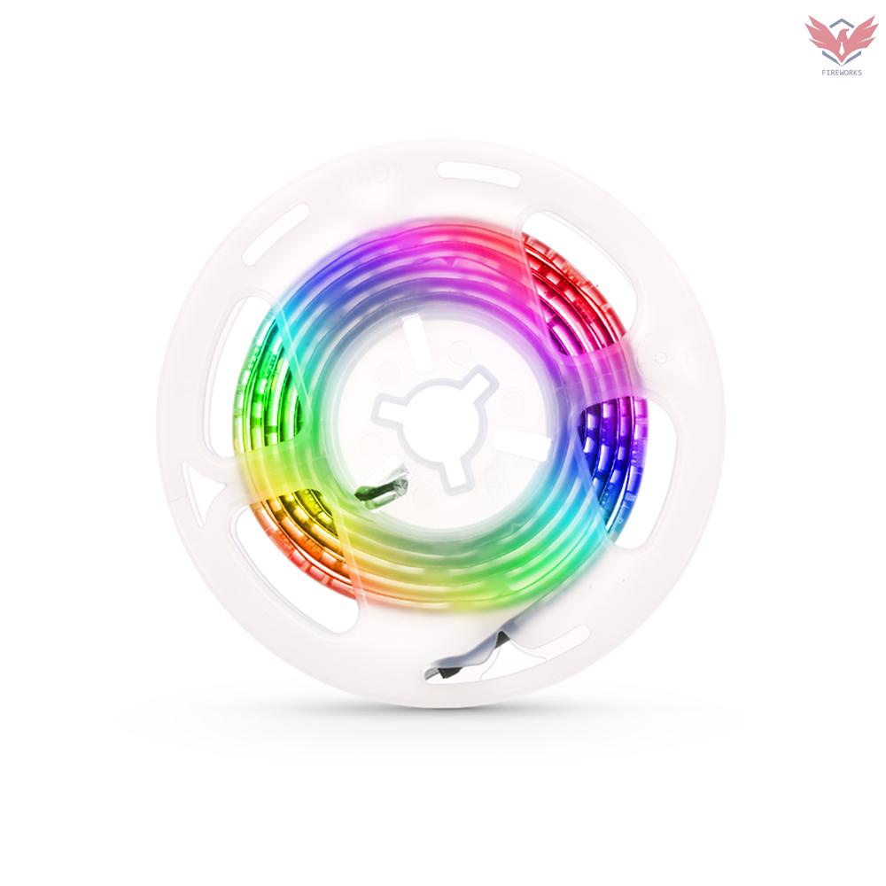 Fir LED Computer Case Strip Light Flexible RGB Lamp Tape Diode 5V Desk Screen TV Background Lighting USB Powered 3 Key Control 0.5M | BigBuy360 - bigbuy360.vn